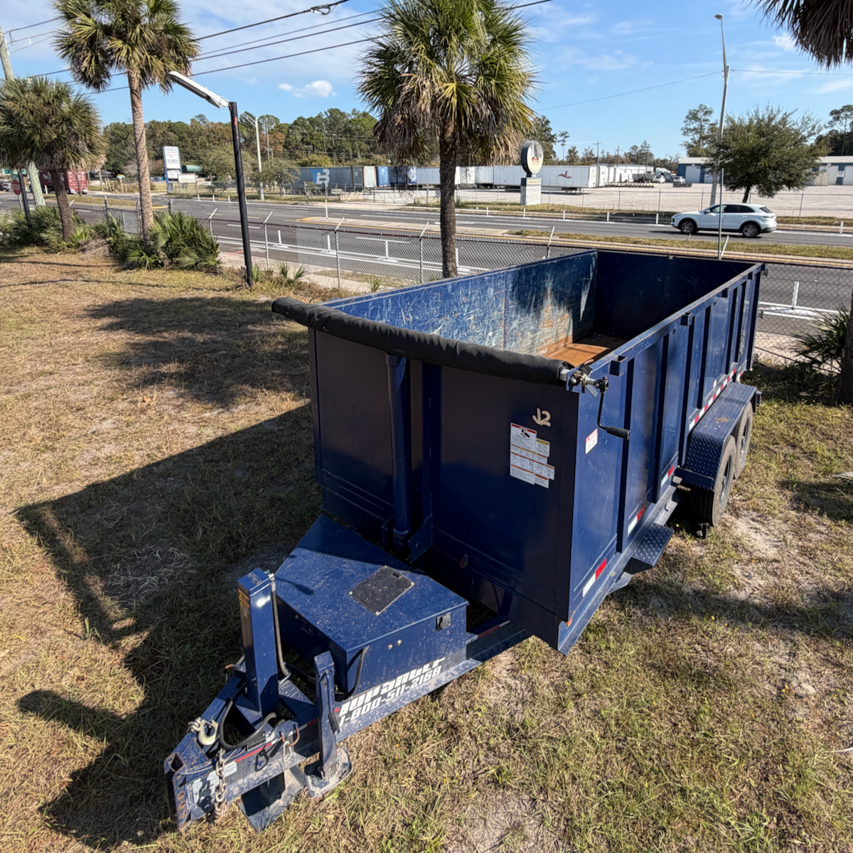 15 Yard Dump Trailer